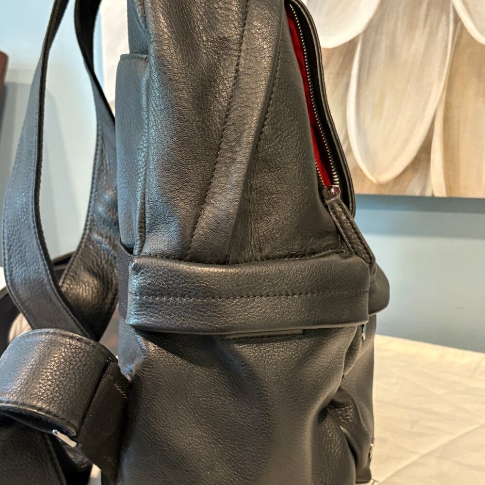 Hammitt Black Leather Backpack - Picture 2 of 13